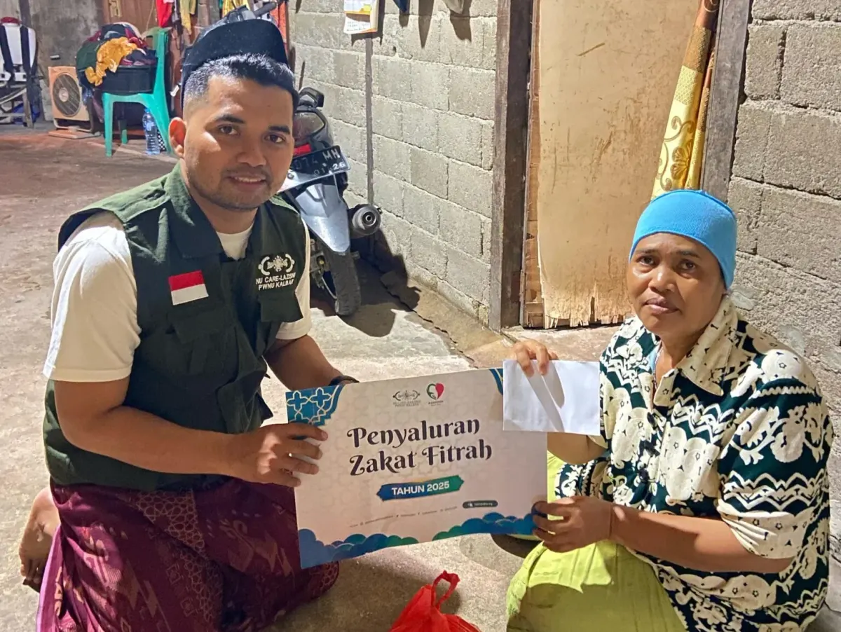 NU Care-LAZISNU Kalbar Salurkan Kebahagiaan di Malam Takbiran, Zakat Fitrah Disalurkan Langsung kepada Mustahik